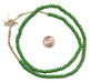 Green & Yellow Chevron Beads (4mm) - The Bead Chest