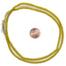 Yellow White Heart Beads (3mm) - The Bead Chest