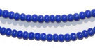 Blue White Heart Beads (4mm) - The Bead Chest