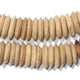 Wood Saucer Beads (10mm) - The Bead Chest