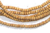 Wood Heishi Beads (3 Strands)