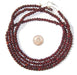 Red Wood Beads (5mm, Round) - The Bead Chest